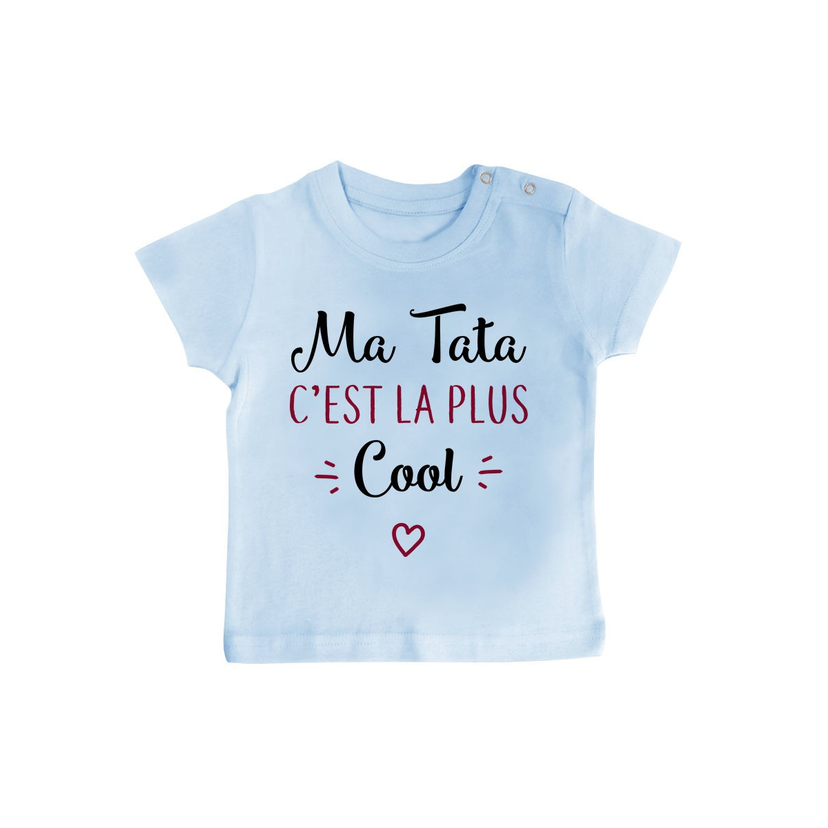 T-Shirt bébé Ma tata c'est la plus cool