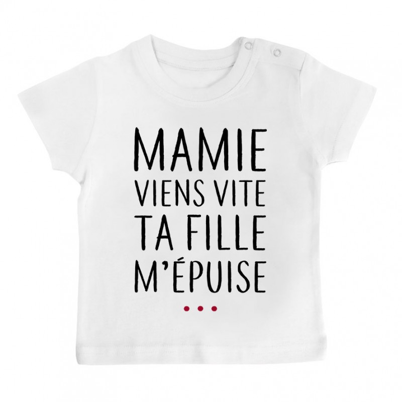 Mamie viens vite ta fille m'épuise Mamie viens vite ta fille m'épuise