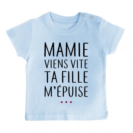 Mamie viens vite ta fille m'épuise