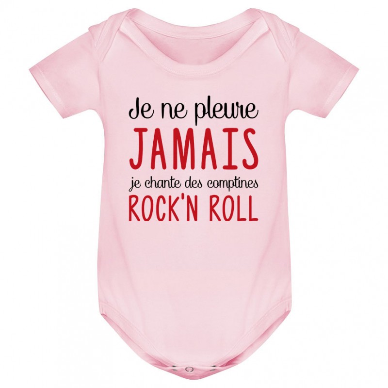 Body bébé Je chante des comptines rock'n roll Body bébé Je chante des comptines rock'n roll