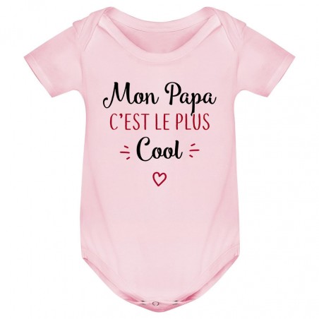 Body bébé Mon papa c'est le plus cool