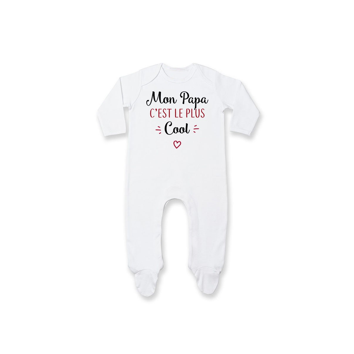 Pyjama bébé Mon papa c'est le plus cool