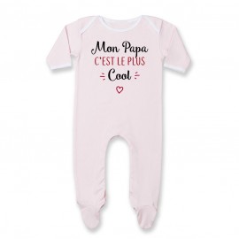 Pyjama bébé Mon papa c'est le plus cool