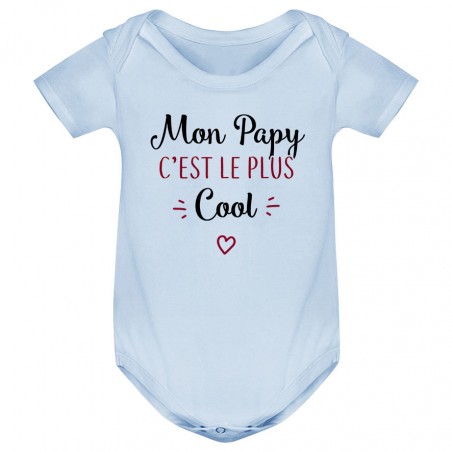 Body bébé Mon papy c'est le plus cool