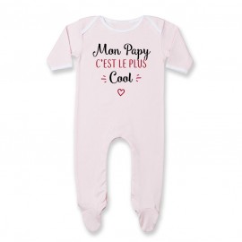 Pyjama bébé Mon papy c'est le plus cool