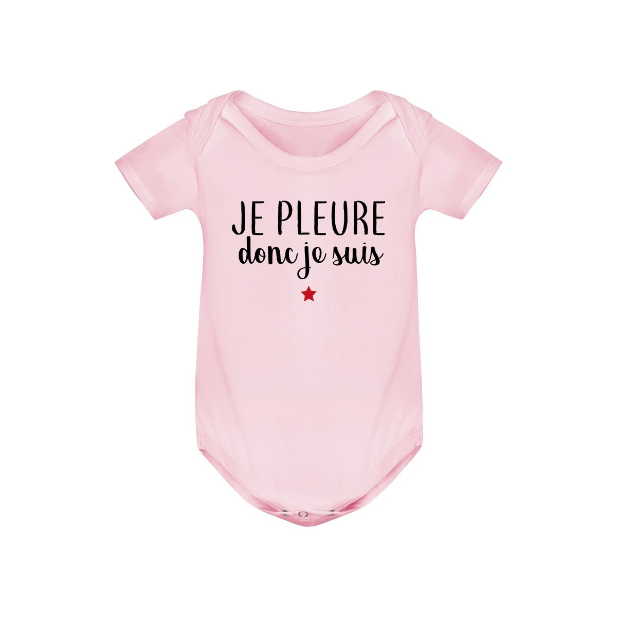 Body bébé Je pleure donc je suis