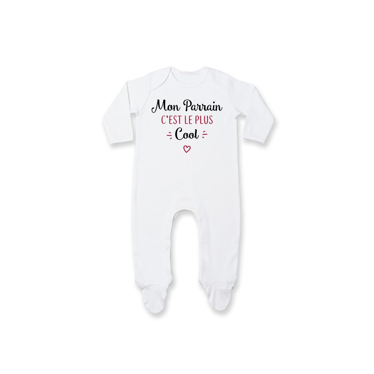 Pyjama bébé Mon parrain c'est le plus cool