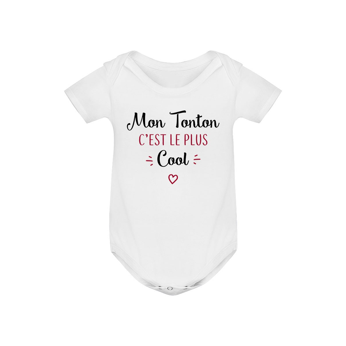 Body bébé Mon tonton c'est le plus cool