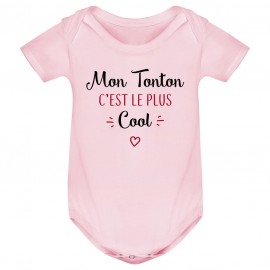 Body bébé Mon tonton c'est le plus cool
