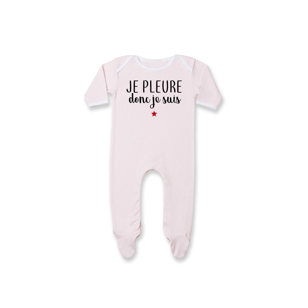 Pyjama bébé Je pleure donc je suis