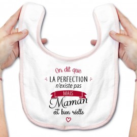 Bavoir bébé Perfection - Maman