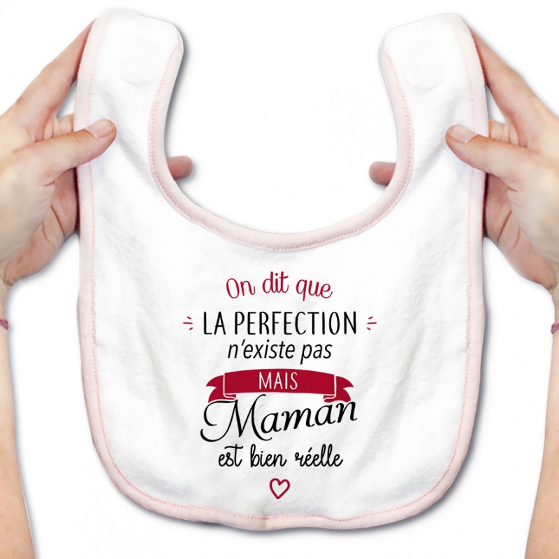 Bavoir bébé Perfection - Maman Bavoir bébé Perfection - Maman
