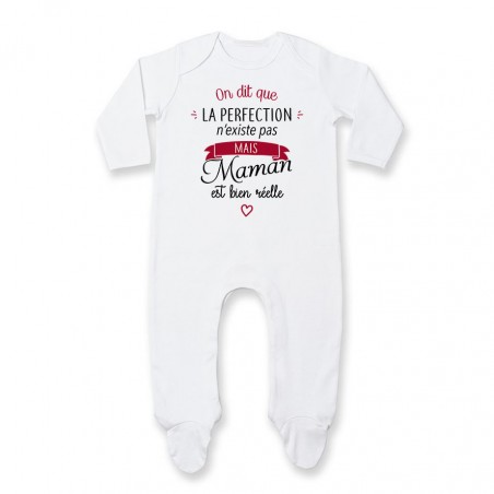 Pyjama bébé Perfection - Maman