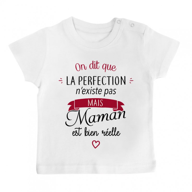 T-Shirt bébé Perfection - Maman T-Shirt bébé Perfection - Maman