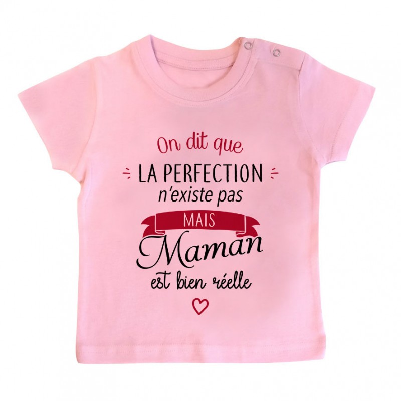T-Shirt bébé Perfection - Maman T-Shirt bébé Perfection - Maman