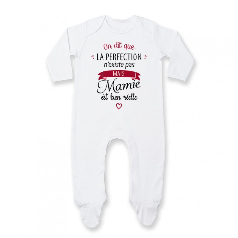 Pyjama bébé Perfection - Mamie Pyjama bébé Perfection - Mamie