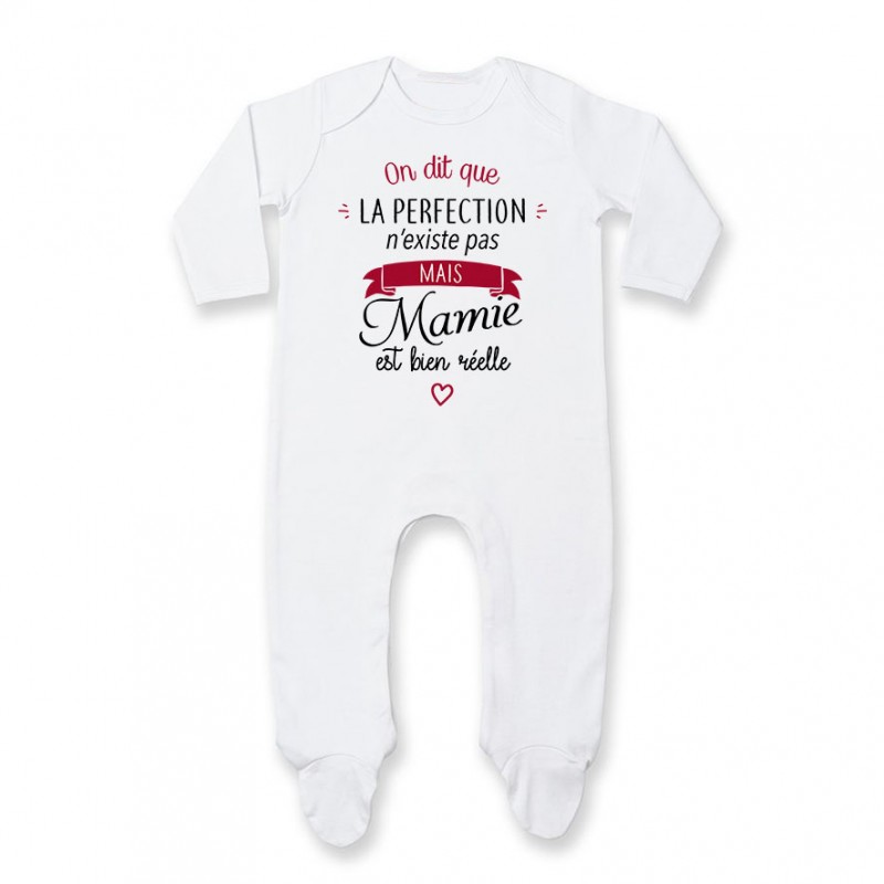 Pyjama bébé Perfection - Mamie