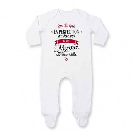 Pyjama bébé Perfection - Mamie