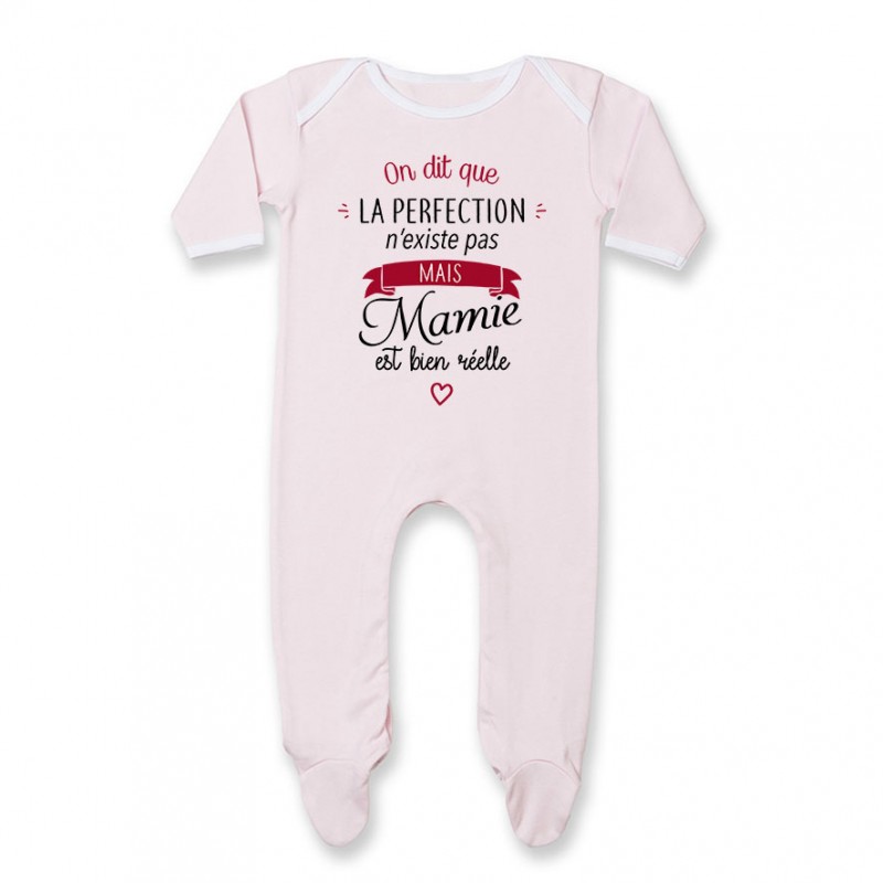 Pyjama bébé Perfection - Mamie Pyjama bébé Perfection - Mamie