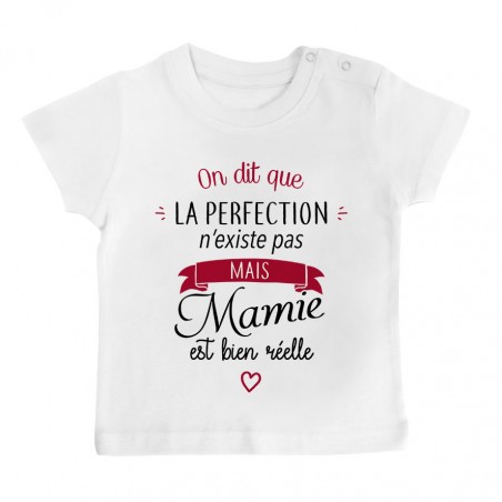 T-Shirt bébé Perfection - Mamie