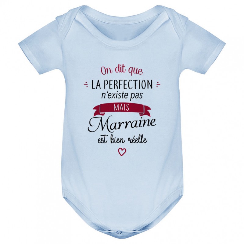 Body bébé Perfection - Marraine Body bébé Perfection - Marraine