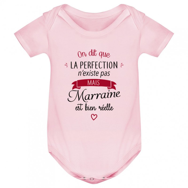 Body bébé Perfection - Marraine Body bébé Perfection - Marraine