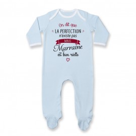 Pyjama bébé Perfection - Marraine