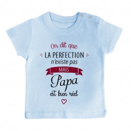 T-Shirt bébé Perfection - Papa