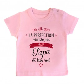 T-Shirt bébé Perfection - Papa