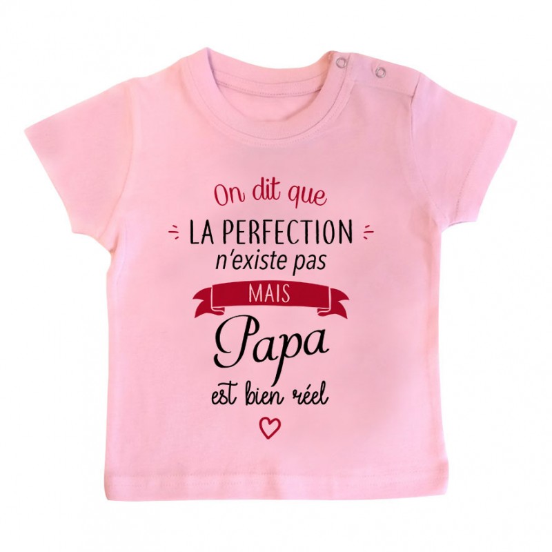 T-Shirt bébé Perfection - Papa T-Shirt bébé Perfection - Papa