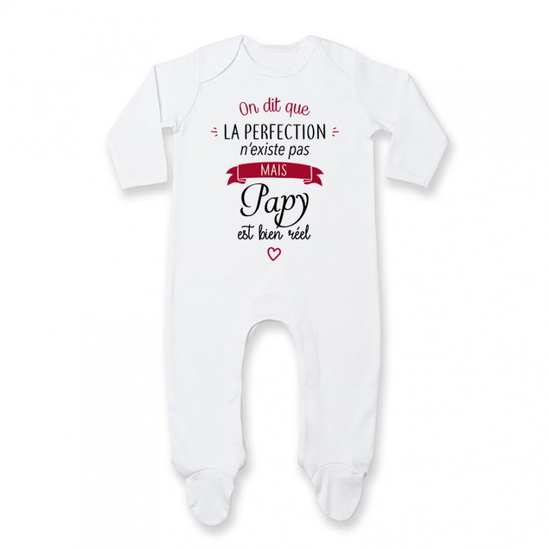 Pyjama bébé Perfection - Papy Pyjama bébé Perfection - Papy