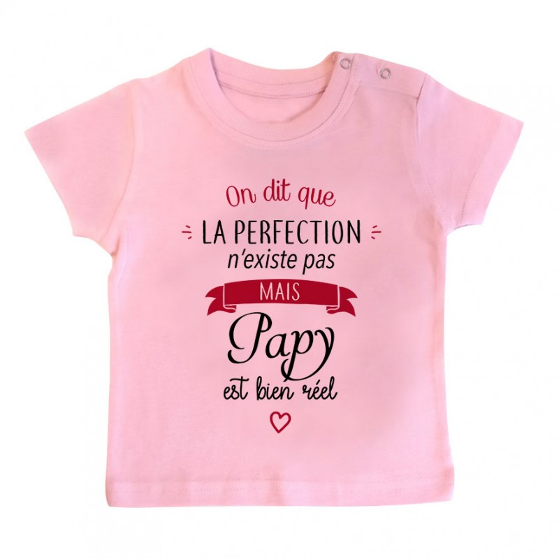T-Shirt bébé Perfection - Papy T-Shirt bébé Perfection - Papy