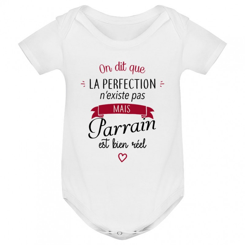 Body bébé Perfection - Parrain