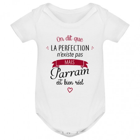 Body bébé Perfection - Parrain