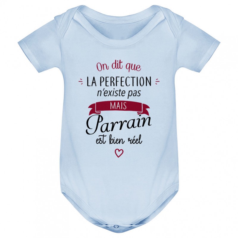 Body bébé Perfection - Parrain Body bébé Perfection - Parrain