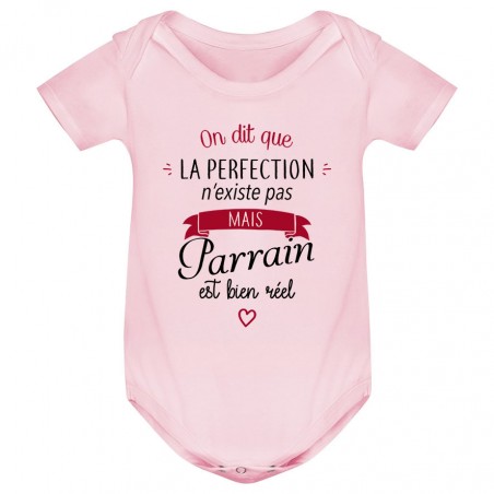 Body bébé Perfection - Parrain