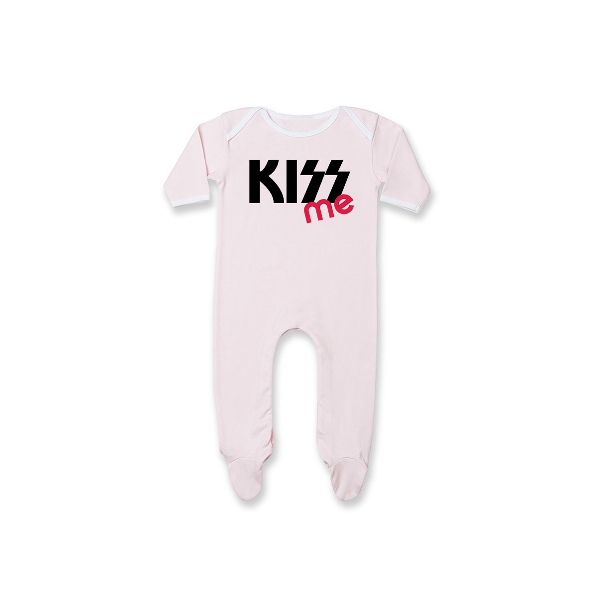 Pyjama bébé KISS me ( version fille )