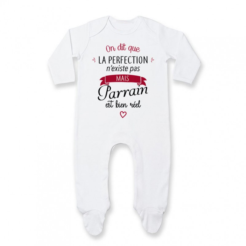 Pyjama bébé Perfection - Parrain