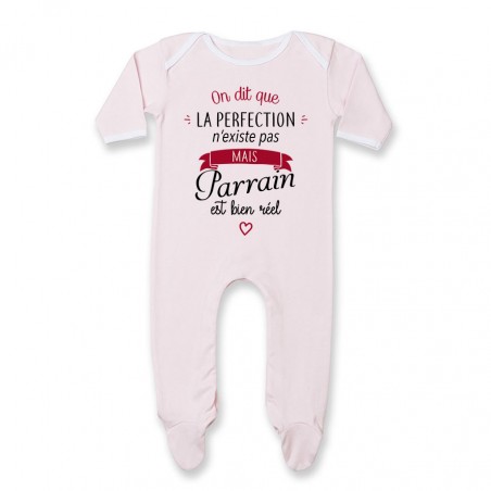 Pyjama bébé Perfection - Parrain