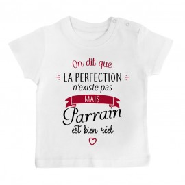 T-Shirt bébé Perfection - Parrain