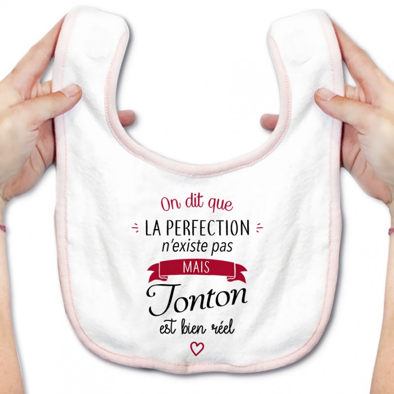 Bavoir bébé Perfection - Tonton Bavoir bébé Perfection - Tonton
