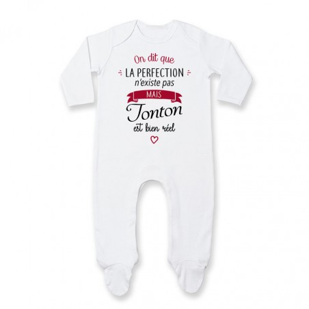 Pyjama bébé Perfection - Tonton