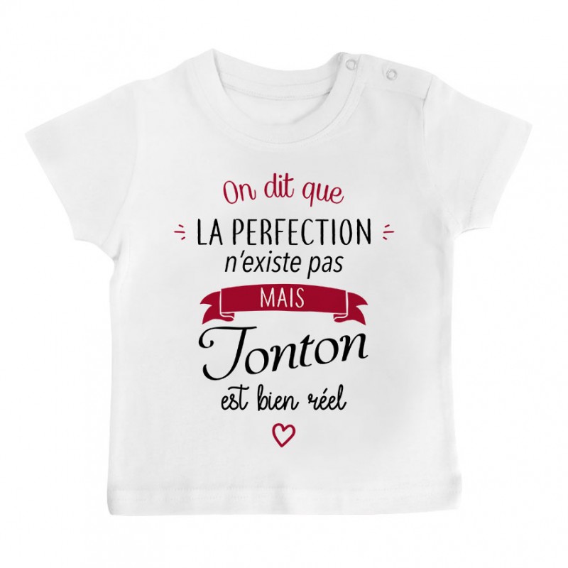 T-Shirt bébé Perfection - Tonton
