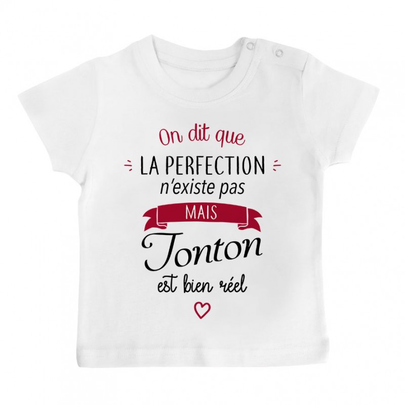 T-Shirt bébé Perfection - Tonton T-Shirt bébé Perfection - Tonton