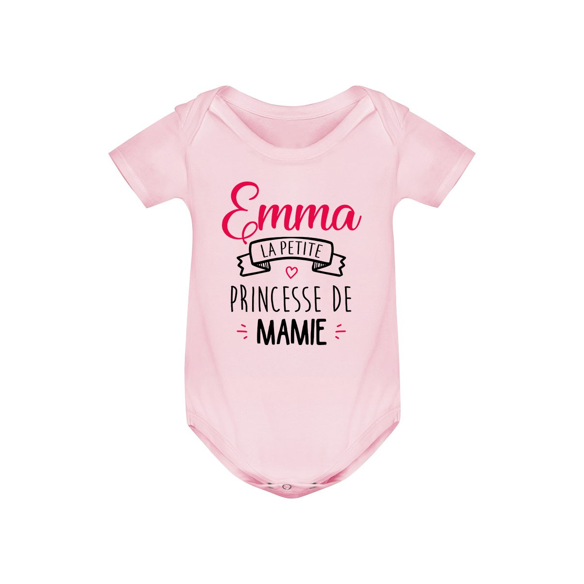 Body bébé petit amour à sa mamie, cadeau de naissance – Manahia