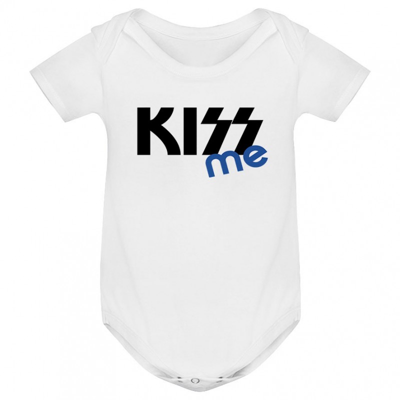 Body bébé KISS me ( version garçon ) Body bébé KISS me ( version garçon )