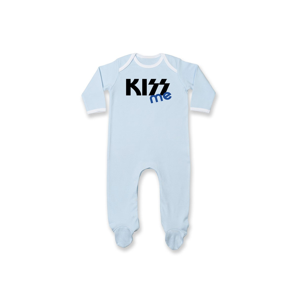 Pyjama bébé KISS me ( version garçon )