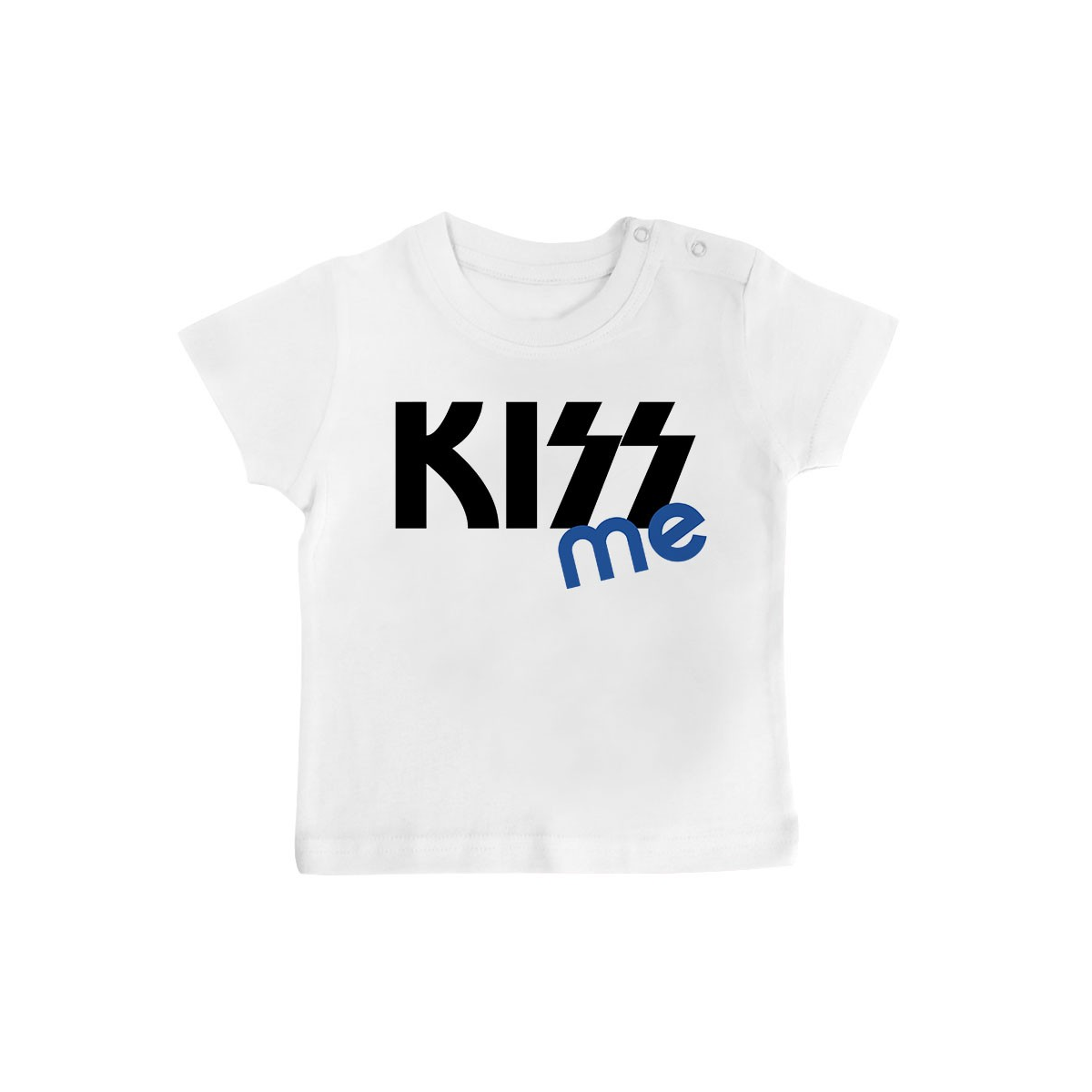 T-Shirt bébé KISS me ( version garçon )