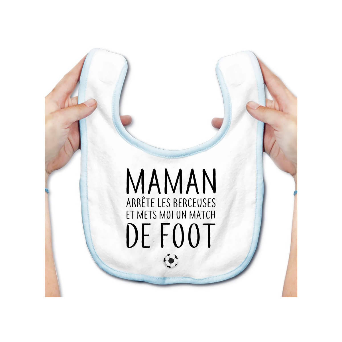 Bavoir bébé Match de foot