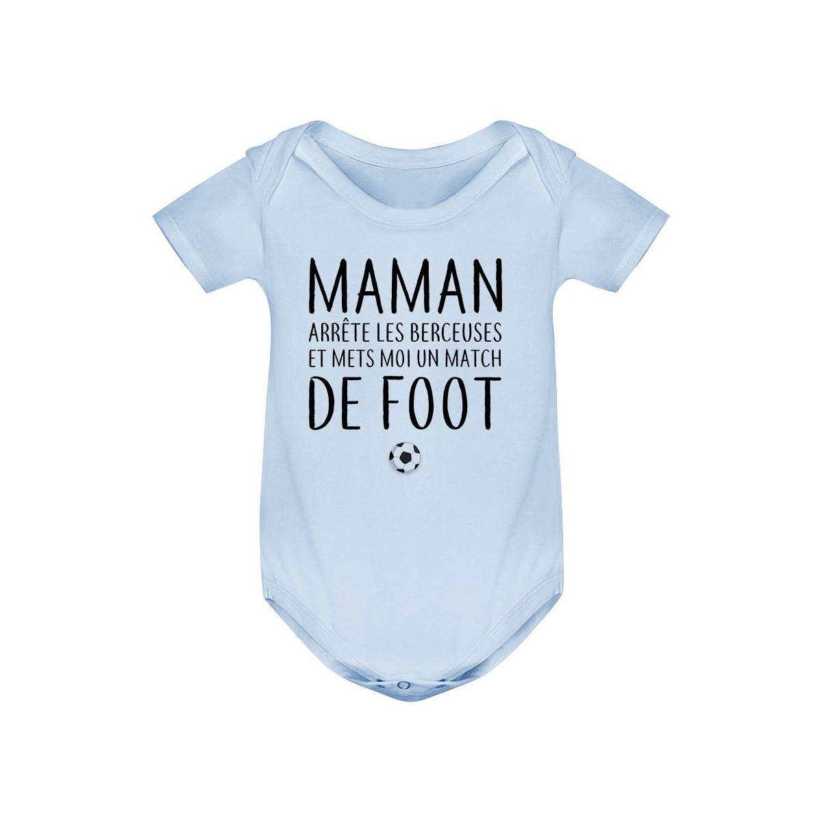 Body bébé Match de foot